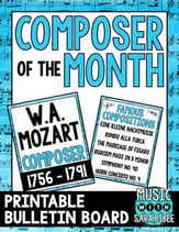 W.A. Mozart - Composer of the Month Digital Resources